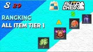 RANKING ITEM TIER 1 SEASON 29 !!  AUTO CHESS INDONESIA