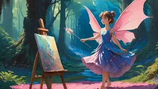 The Fairy's Magical Paintbrush | A Story of Creativity and Imagination | Kids Story Time