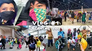 how anime convention looks like during covid | sacanime 2021 | cosplay vlog