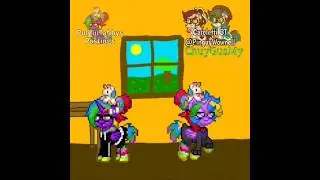 Pulga XD y Pulga XD (Caroletti BT) Bailan PEPAS 😳🥰 #poni #ponytown #alobueno