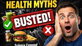Stop Believing These Health Myths (Science Reveals the Truth)nutrition myths #healthmyths 