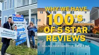 Hundreds of 5 Star Google Reviews | #TimSold Real Estate Team