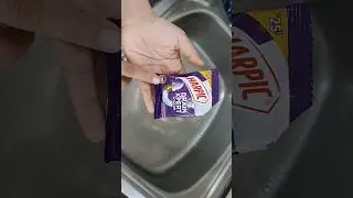 Harpic Drain Xpert Demo # #vegfoodz #review #demo #kitchensink #draincleaner #draincleaning #harpic