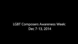 LGBT Composers Awareness