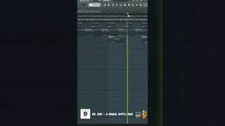 Dr. Dre - A Nigga Witta Gun FL Studio Remake #flp #drdre  #music #flstudio #rap