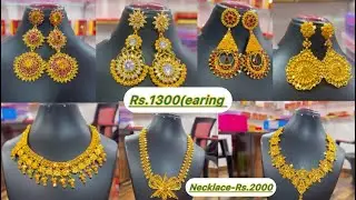 Mayam offer leijare Earing-Rs.1300 & Necklace-2000