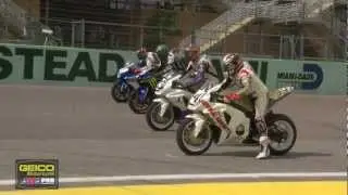 AMA Pro National Guard SuperBike - Homestead-Miami Race 1 Highlights