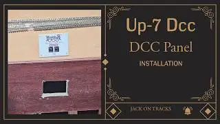 JOT 100! Free-Mo build Part 23: Installing DCC UP7 Panels in a Modules | Fascia Mount + Cutting Tips