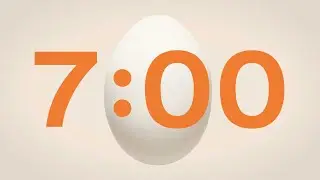 7 MIN EGG TIMER WITH ALARM