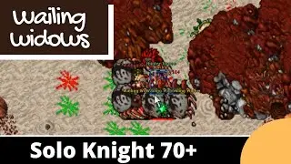 Wailing Widow Cave of Krailos [Tibia Solo EK 70+]