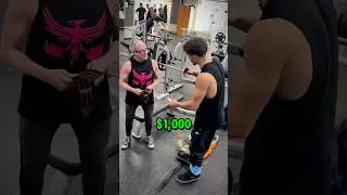 73yr vs 20yr bench press competition 💪🏽😱