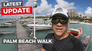 Beach Conditions @ the Marriott & Ritz Carlton ARUBA