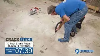 Crack Stitch Installation Timelapse