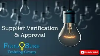 Supplier Verification and Approval Program
