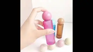 New Custom Coating Round 30ML Perfume Bottle with Ball Cap Wholesale #perfume #fragrance #factory