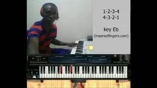 Simple progression to know in Eb    - Inspiredfingers Nigeria