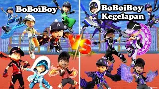 EXPERIMEN BOBOIBOY KUASA 7 VS BOBOIBOY KEGEPALAN KUASA 7!! - SAKURA SCHOOL SIMULATOR