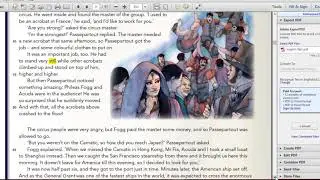 شرح القصة الجزء السابع (7)( Around the world in eight days )