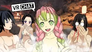 The Hashira Hot Springs Episode 2! (demon slayer vr)