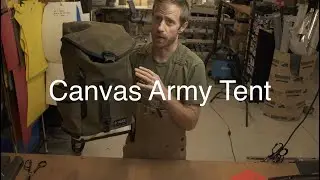 Canvas Army Tent