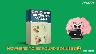Coloring Prompts Vault &ndash; 580 AI Prompts for Instant Coloring Books!