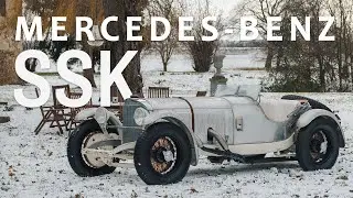 Mercedes-Benz SSK - Winter im Schloss Bobersen