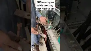 300mm copper cable dressing tool how to use | cable termination | cable dressing #tools #tricks #diy