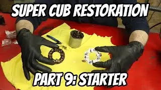 1981 Honda C70 Super Cub Restoration - Part 9 - Starter Rebuild