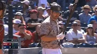 Nady loses bat twice before striking out