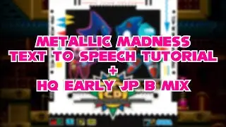 Урок вокала Metallic Madness TTS + ранний микс JP B высокого качества