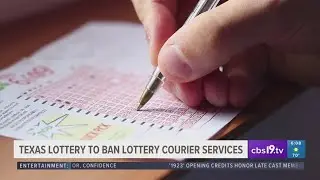 Texas Lottery set to ban lottery courier services