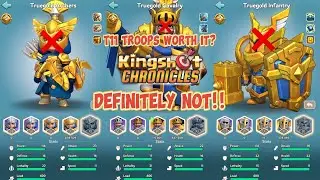 🔥💥 T11 OVERHYPED..TG8 DOMINATES-What You NEED TO KNOW🤯⚡KINGSHOT TROOPS #kingshotgames #kingshotgames