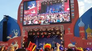Inside FIFA Fan Fest Moscow (World Cup 2018 Russia)