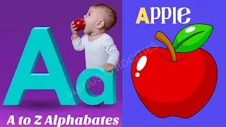 A for Apple B for Ball | Alphabets phonics song for toddlers |one two three numbers| #phonics   808