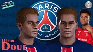 Desir&eacute; Dou&eacute; Face PES 2021 PSG NISZ Gaming | Create Face PES | PES 2020