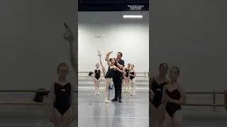 Master Class with David #ballet #dance #dancers #ballerina #balletclass