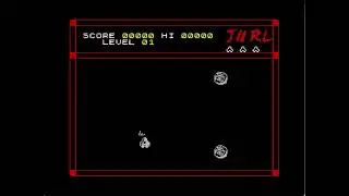 RetroDev: Jurl on the Sinclair Spectum, a little more progress #RetroGaming #indiedev #retrodev
