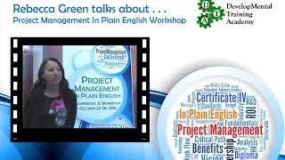 Rebecca Green Talks about Project Management In Plain English Workshop