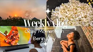 Soft Life in Benin City 🍿🧘🏽&zwj;♀️ | Lifestyle Vlog | Winepress 2026 | Friend Catch-Up