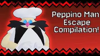 Peppino Man Escape Compilation!-Sonic.exe Outcome Memories