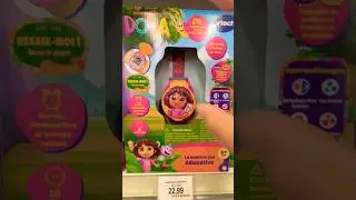 Dora #nickelodeon #La montre-jeu &eacute;ducative#vtech #asmr #toys #shortsfeed #shorts