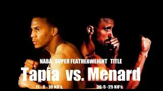 CHRISTIAN TAPIA VS. MASON MENARD FULL FIGHT
