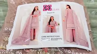 Gulaal brand heavy work article with ready to wear dupatta #gulaal #wedding #clothing #fashion
