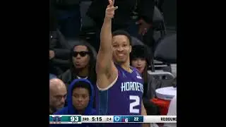 Josh Green gets FANCY with the find to Grant Williams...76ers vs Hornets