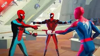 Miles as Spider-Man Soon, he meets Alternate versions of Himself. Explain In Hindi