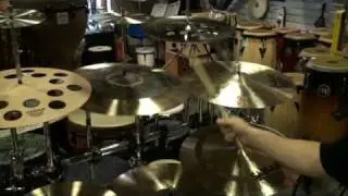 Sabian Prototypes with Sabian Product Specialist Mark Love at Memphis Drum Shop