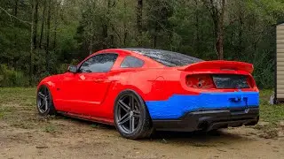 Painting The Rocker Molding On My 2011 Mustang Gt