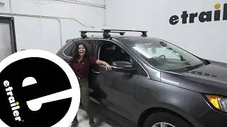etrailer | Installation: Inno Aero Flush Roof Rack for Fixed Mounting Points on a 2020 Ford Edge