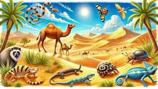Desert Animals Names and Fun Facts | Discover Amazing Creatures in the Desert!