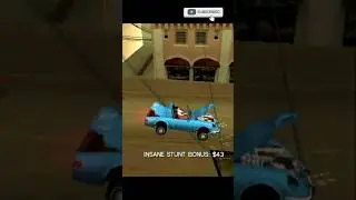 CAR STUNT IN GTA VICE CITY 😎||#GTAViceCity#GamingShorts #Shorts